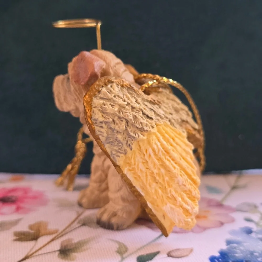 Conversation Concepts SharPei Angel Ornament Small Cream Excellent DTAX-40C 1991